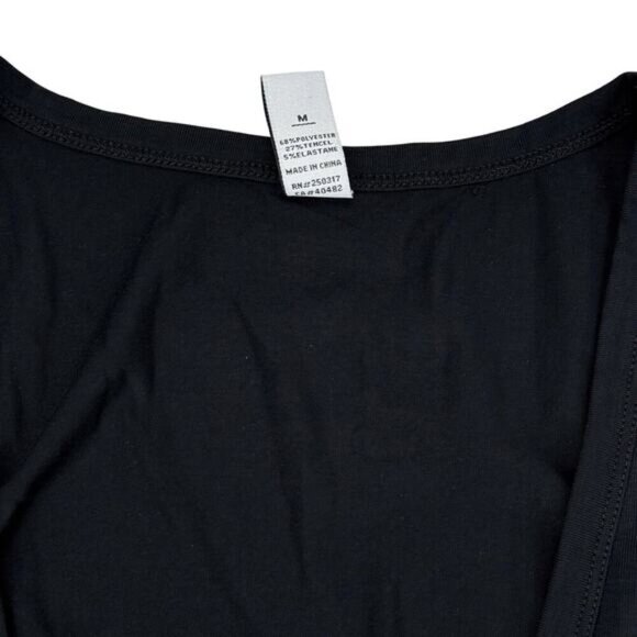 VARLEY Palmer Athletic Womens Tank Top Sz Medium Black - Picture 4 of 5